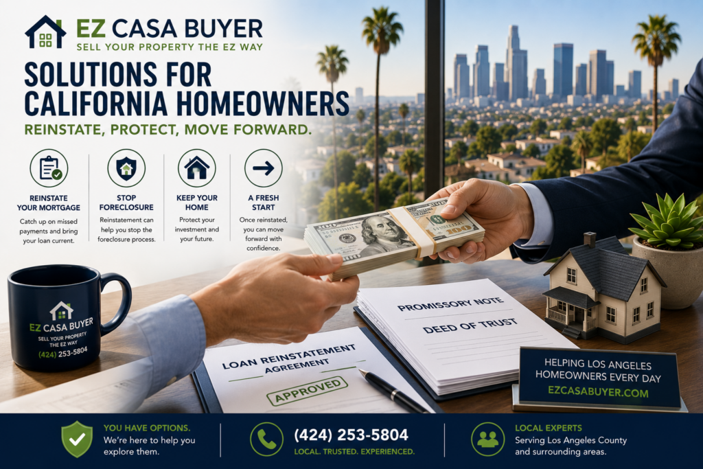 Los Angeles CA cash exchange for promissory note and deed of trust, serving note sellers including Malibu CA.