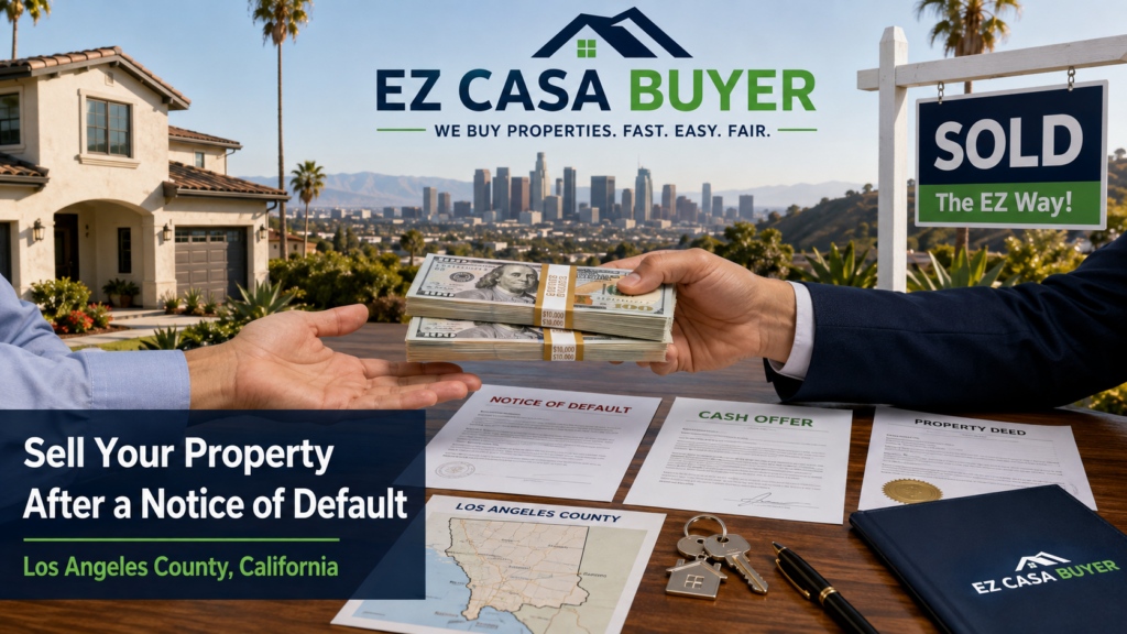 Los Angeles CA cash exchange for promissory note and deed of trust, serving note sellers including Malibu CA.