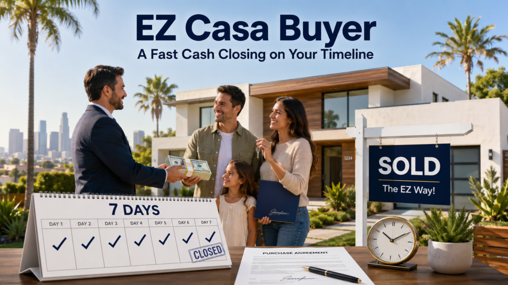 Los Angeles CA cash exchange for promissory note and deed of trust, serving note sellers including Malibu CA.