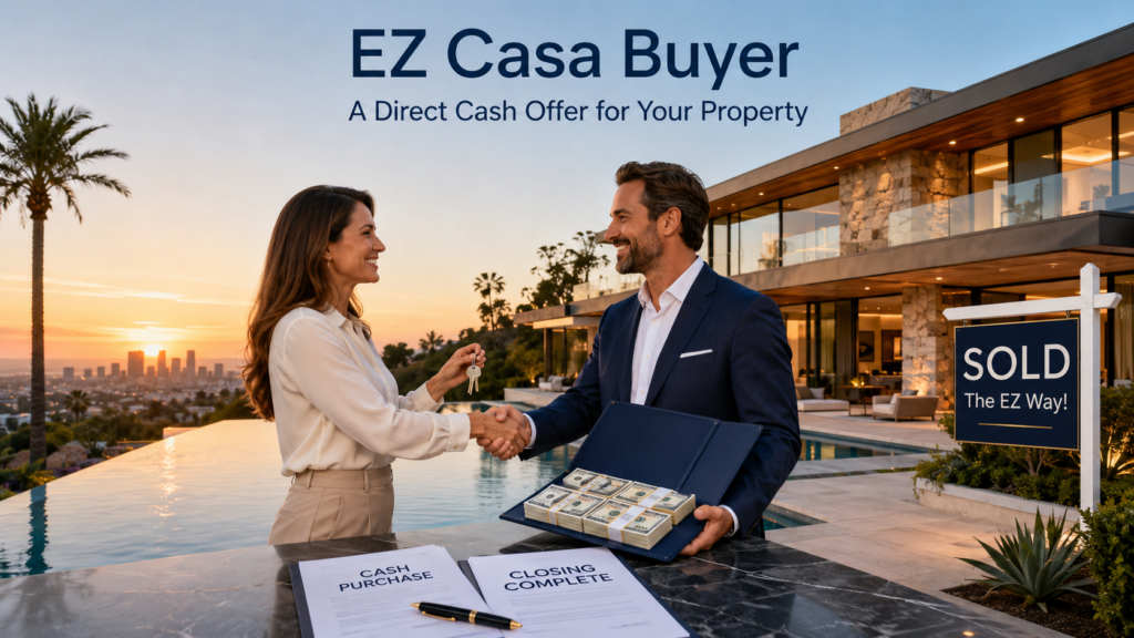 Los Angeles CA cash exchange for promissory note and deed of trust, serving note sellers including Malibu CA.
